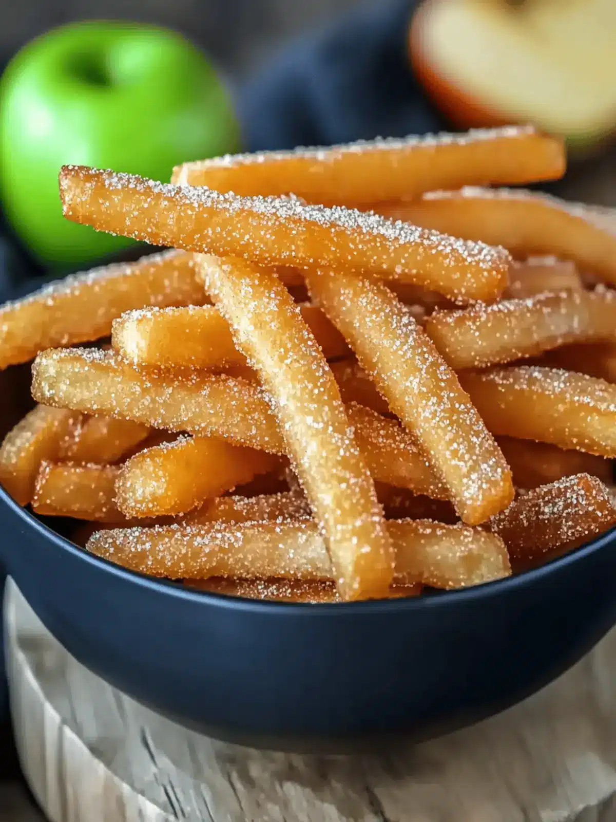 Crispy Air Fryer Apple Fries