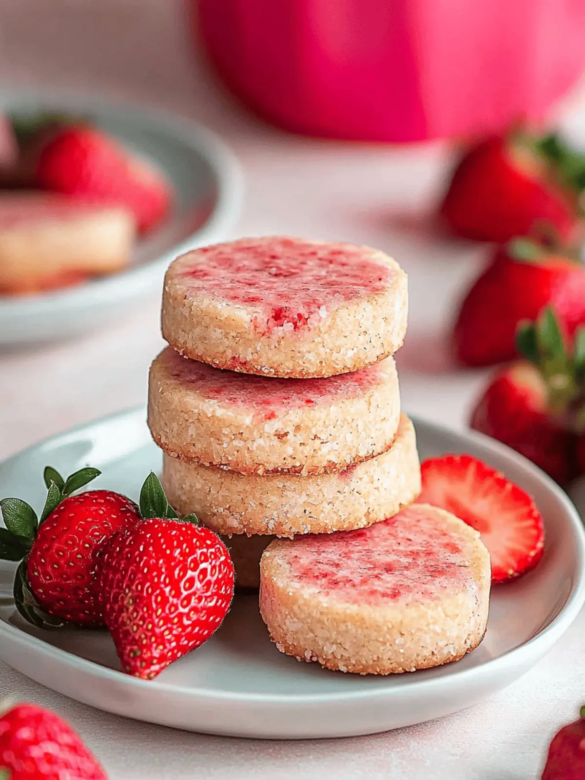 Decadent Strawberry Shortbread Cookies You’ll Love to Bake 3 Strawberry Shortbread Cookies