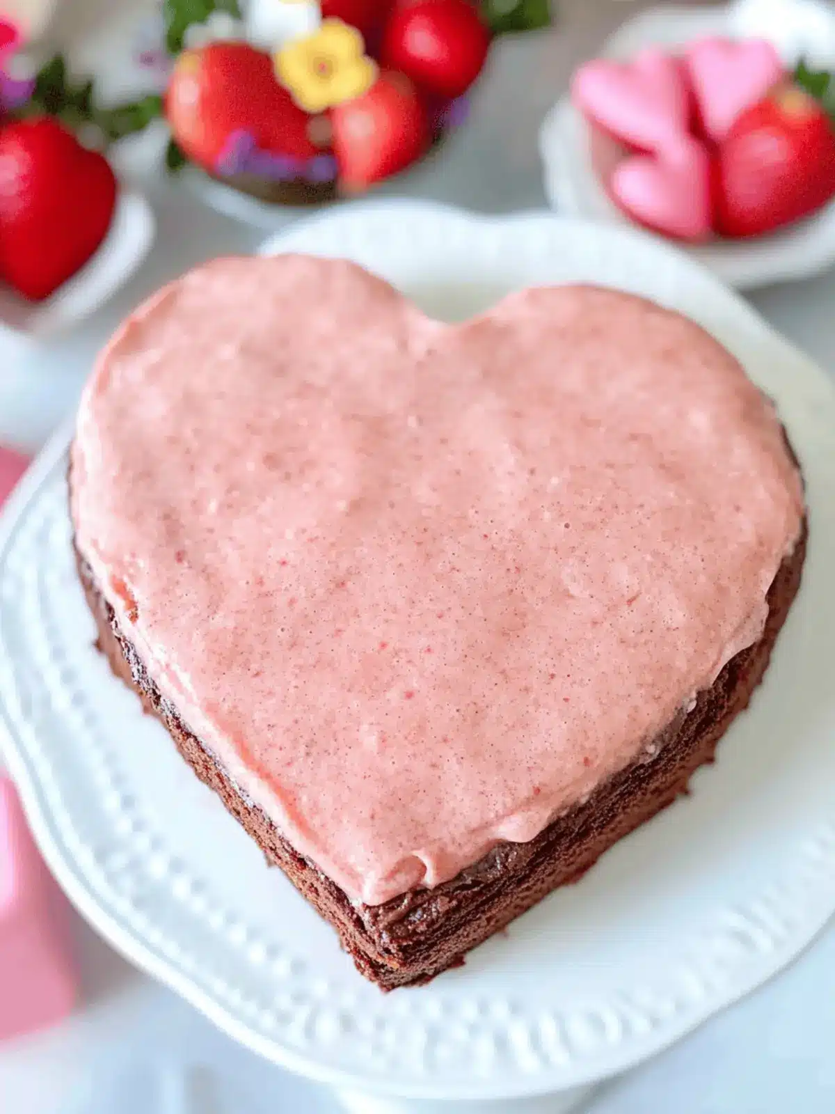 Strawberry Sweetheart Brownies: Irresistibly Fudgy & Festive 2 Strawberry Sweetheart Brownies