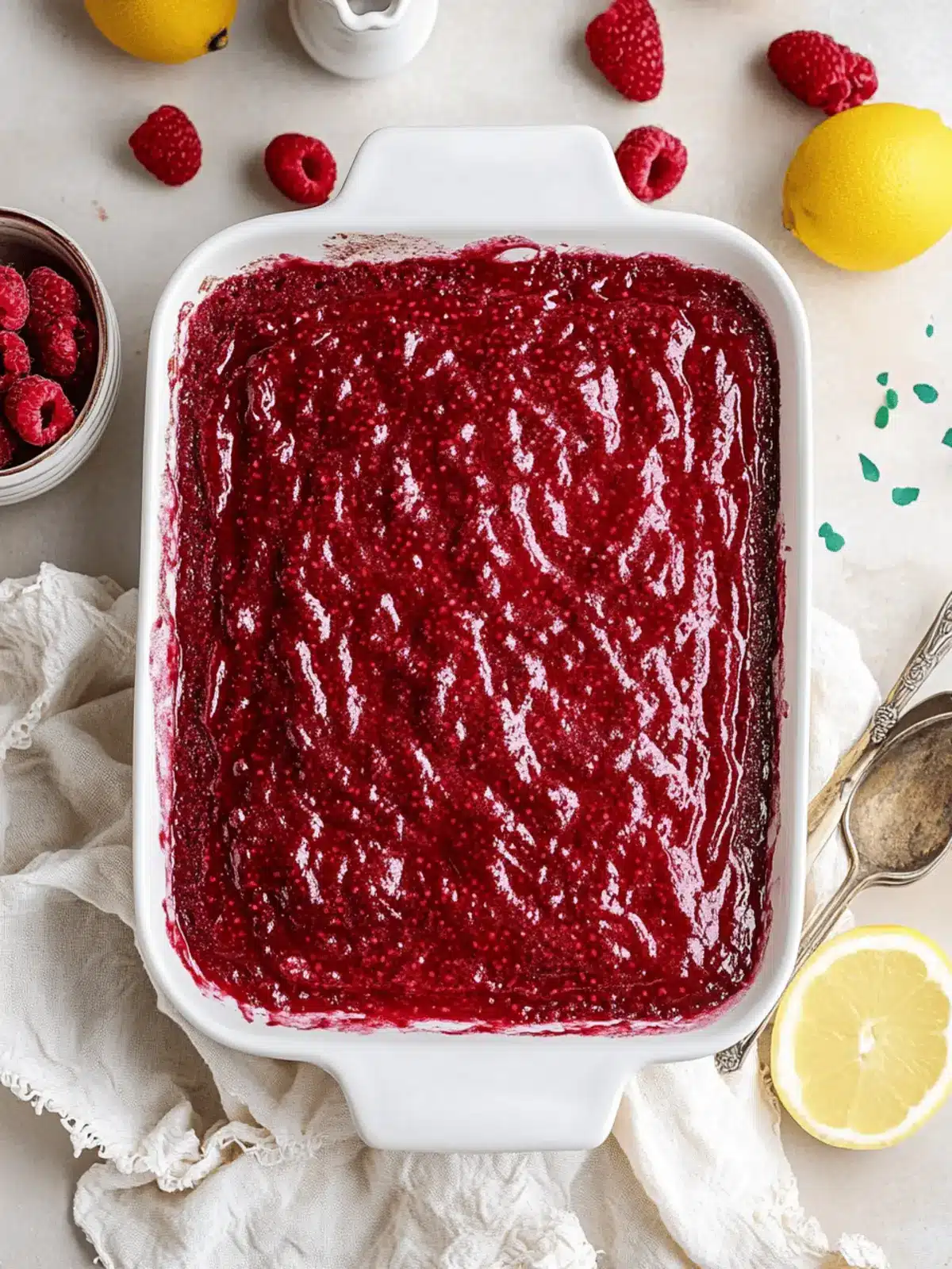 Fresh Raspberry Tiramisu