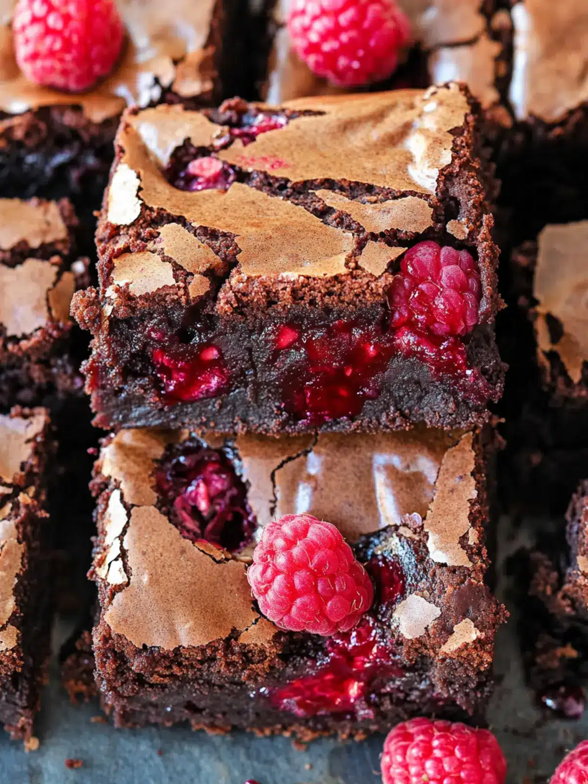 Irresistible Raspberry Brownies That Are Easy and Delicious